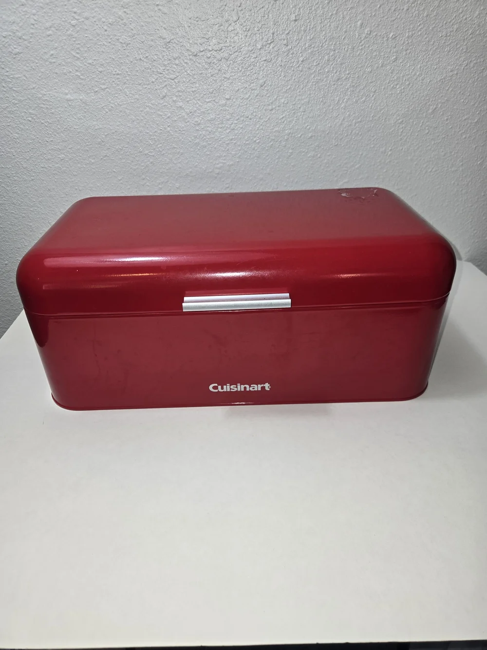 Cuisinart Red Metal Bread Box